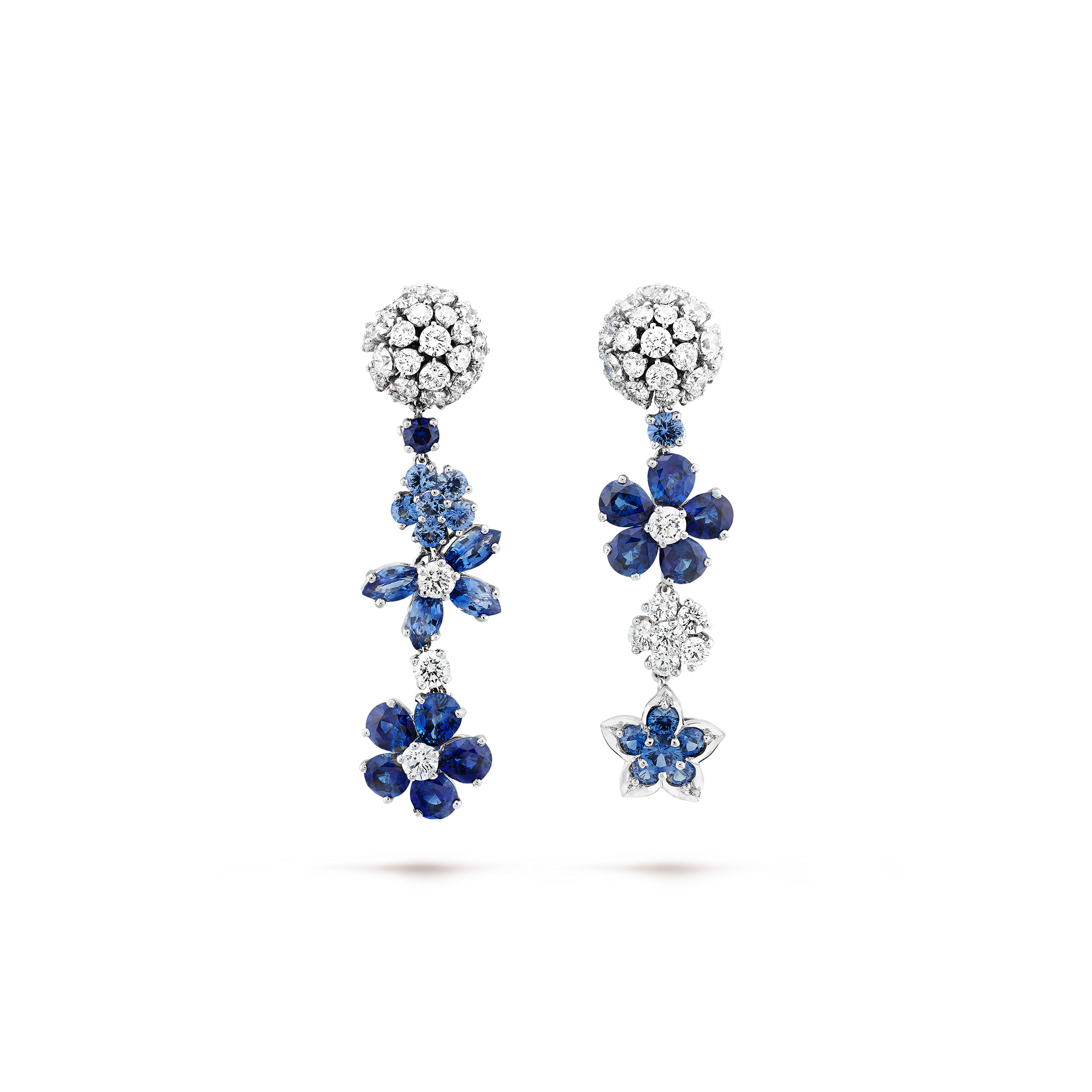 VAN CLEEF ARPELS FOLIE DES PRÉS EARRINGS VCARP05G00